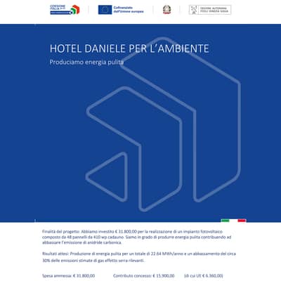 Hotel Daniele Per Ambiente